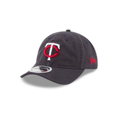 Blue Minnesota Twins Hat - New Era MLB Packable 9TWENTY Adjustable Caps USA0913246